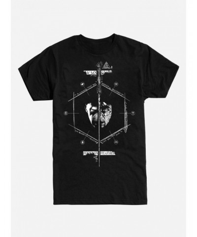 Harry Potter Harry and Voldemort Wand T-Shirt $8.60 T-Shirts