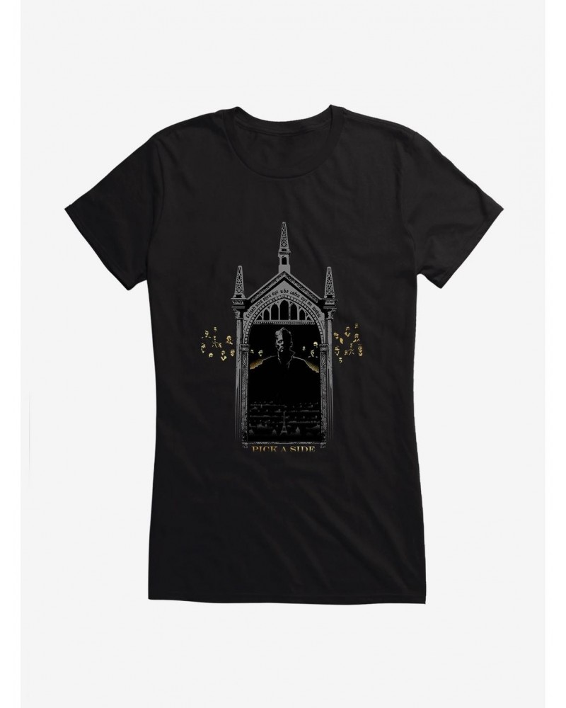 Fantastic Beasts Grindelwald Pick A Side Girls T-Shirt $7.57 T-Shirts