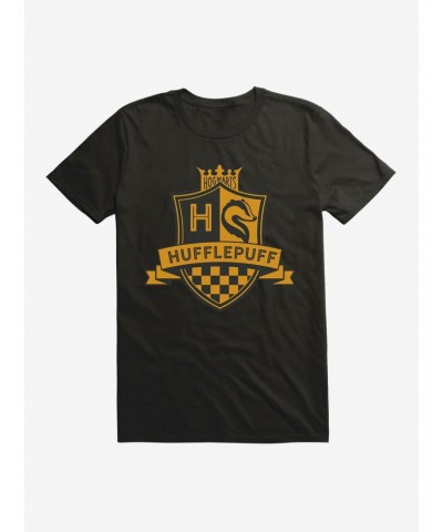 Harry Potter Hufflepuff House Crest T-Shirt $8.22 T-Shirts