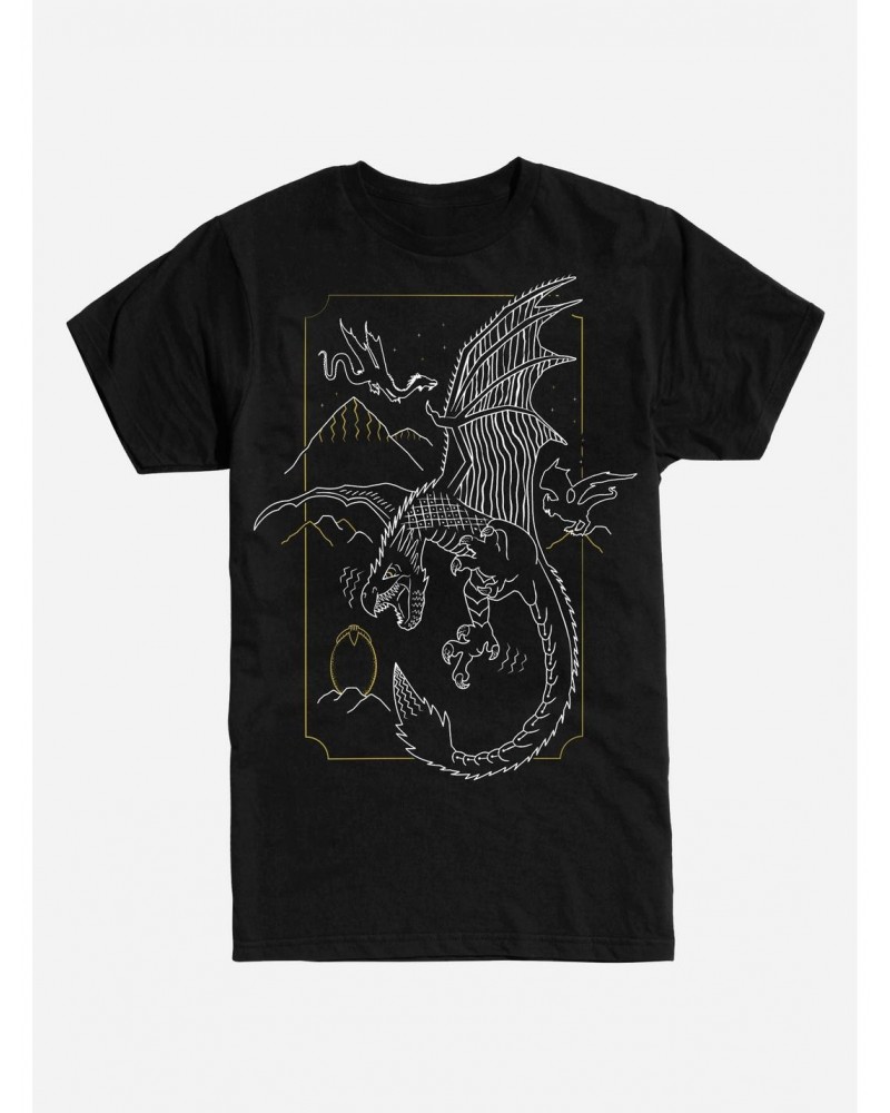 Harry Potter Dragon Flight T-Shirt $8.41 T-Shirts