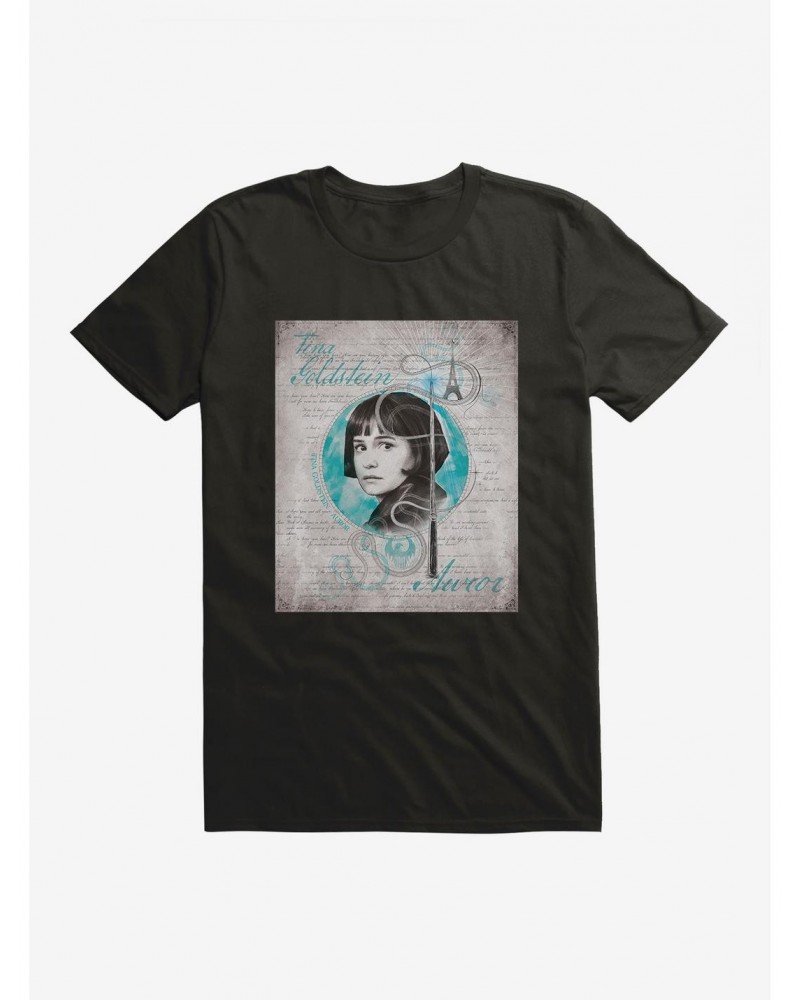 Fantastic Beasts Porpentina Goldstein Page T-Shirt $5.93 T-Shirts