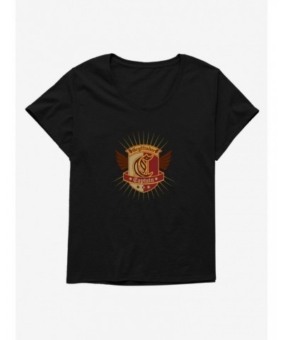 Harry Potter Gryffindor Captain Girls T-Shirt Plus Size $8.09 T-Shirts