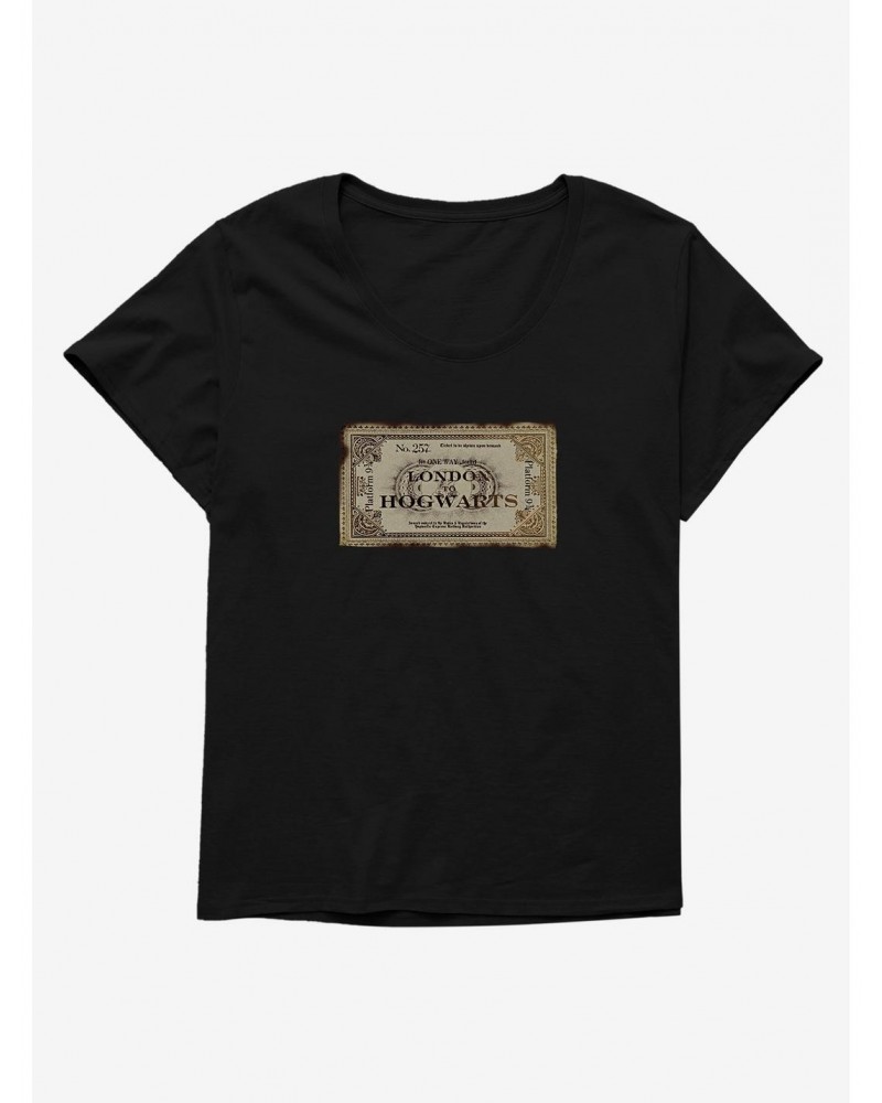 Harry Potter Hogwarts Express Ticket Girls T-Shirt Plus Size $10.40 T-Shirts