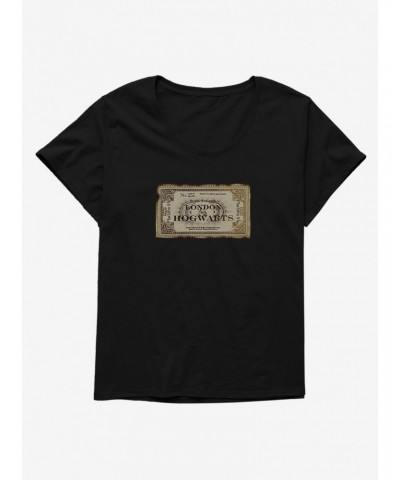 Harry Potter Hogwarts Express Ticket Girls T-Shirt Plus Size $10.40 T-Shirts