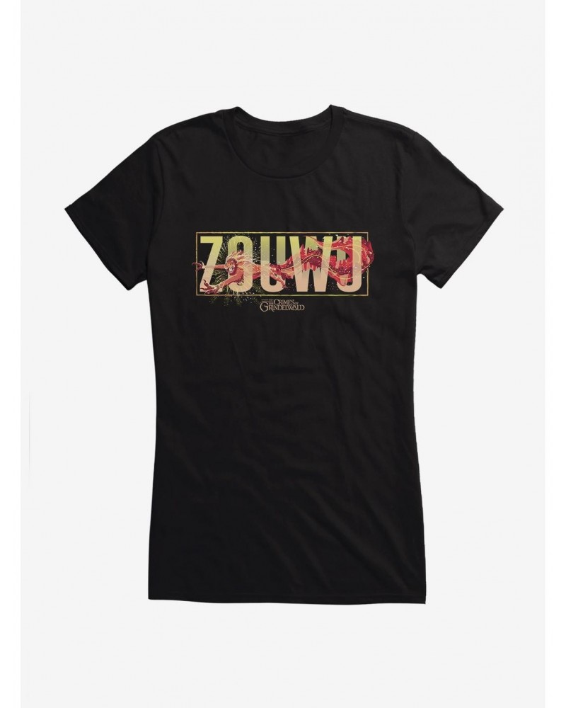 Fantastic Beasts Magical Creatures Zouwu Girls T-Shirt $6.97 T-Shirts