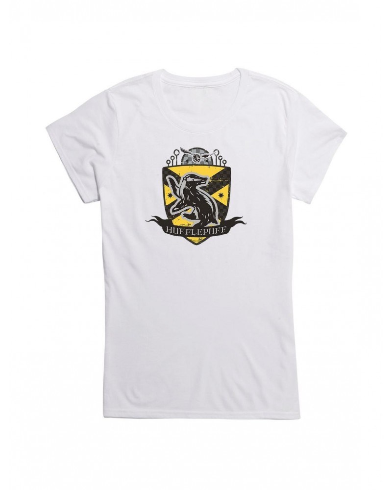 Harry Potter Hufflepuff Quidditch Team Girls T-Shirt $6.77 T-Shirts