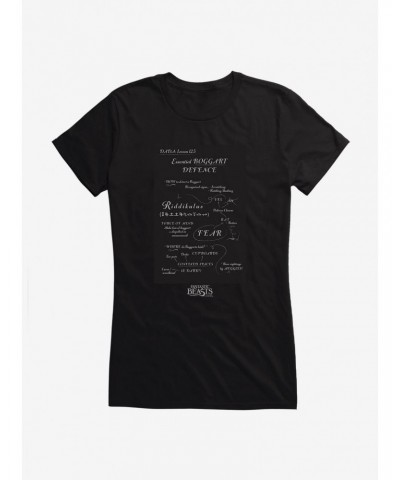 Fantastic Beasts Essential Boggart Defence Girls T-Shirt $9.56 T-Shirts