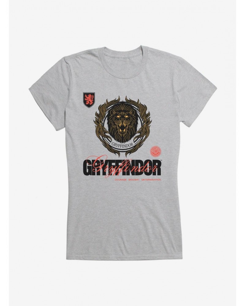 Harry Potter Gryffindor Seal Motto Girls T-Shirt $8.57 T-Shirts