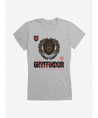 Harry Potter Gryffindor Seal Motto Girls T-Shirt $8.57 T-Shirts