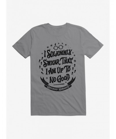 Harry Potter Solemnly Swear No Good T-Shirt $7.27 T-Shirts