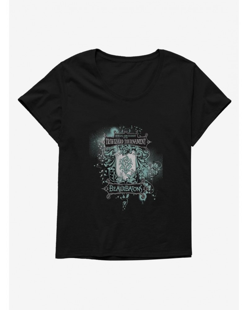 Harry Potter Beauxbatons Triwizard Contestant Girls T-Shirt Plus Size $7.40 T-Shirts