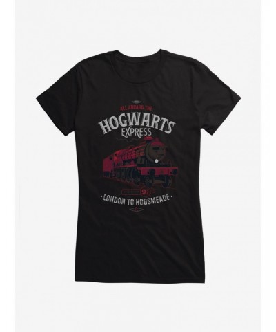 Harry Potter Hogwarts Express Icon Girls T-Shirt $7.57 T-Shirts