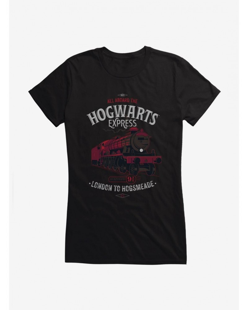 Harry Potter Hogwarts Express Icon Girls T-Shirt $7.57 T-Shirts