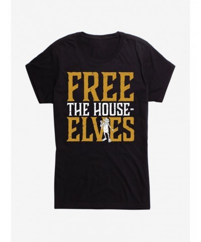 Harry Potter Free The House Elves Girls T-Shirt $6.77 T-Shirts