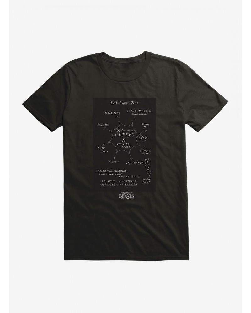 Fantastic Beasts Rudimentary Curses T-Shirt $6.88 T-Shirts