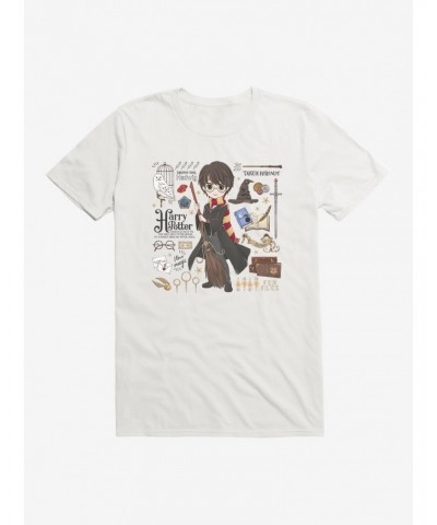 Harry Potter Stylized Harry Icons T-Shirt $8.22 T-Shirts