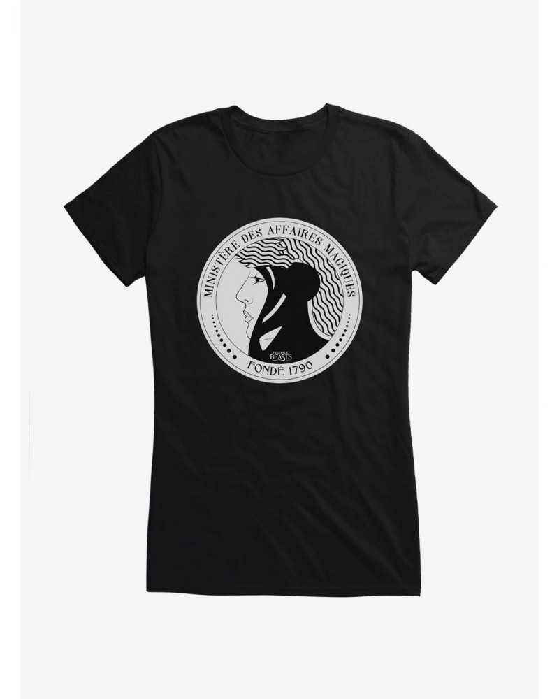 Fantastic Beasts Fonde Emblem Girls T-Shirt $7.97 T-Shirts