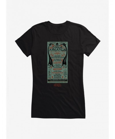 Fantastic Beasts Cirque Arcanus Girls T-Shirt $7.57 T-Shirts