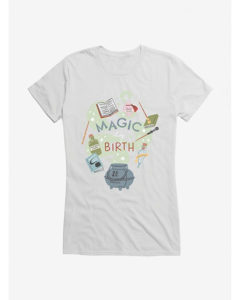 Harry Potter Magic By Birth Girls T-Shirt $9.76 T-Shirts