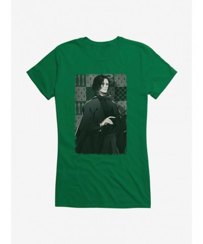 Harry Potter Snape Anime Style Girls T-Shirt $6.57 T-Shirts