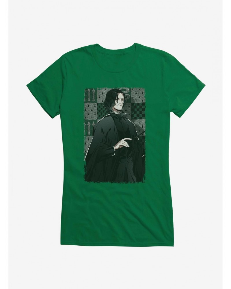 Harry Potter Snape Anime Style Girls T-Shirt $6.57 T-Shirts