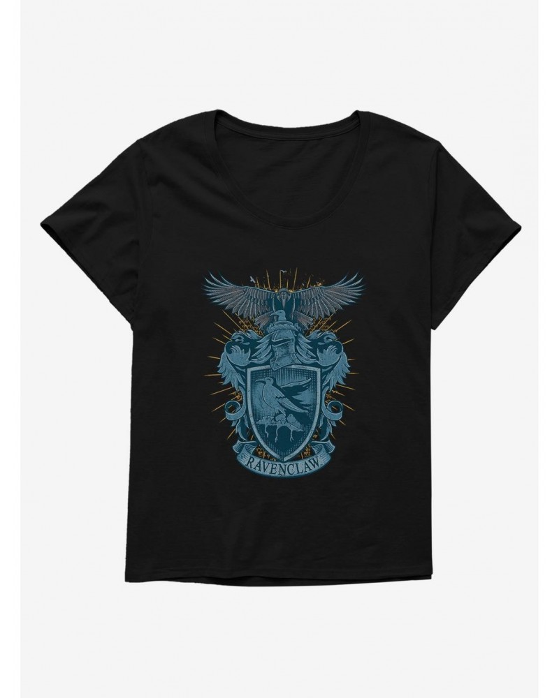 Harry Potter Ravenclaw Iron Crest Girls T-Shirt Plus Size $11.10 T-Shirts