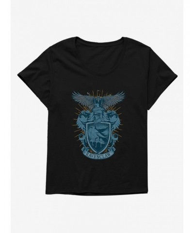 Harry Potter Ravenclaw Iron Crest Girls T-Shirt Plus Size $11.10 T-Shirts