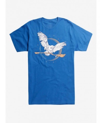 Harry Potter Hedwig Happy Holidays T-Shirt $6.50 T-Shirts