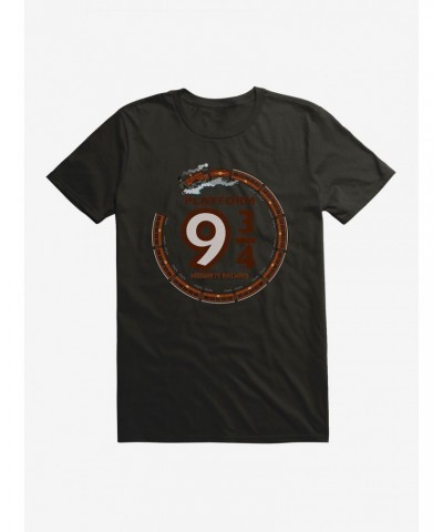 Harry Potter Platform 9 3/4 Circular Train T-Shirt $5.74 T-Shirts