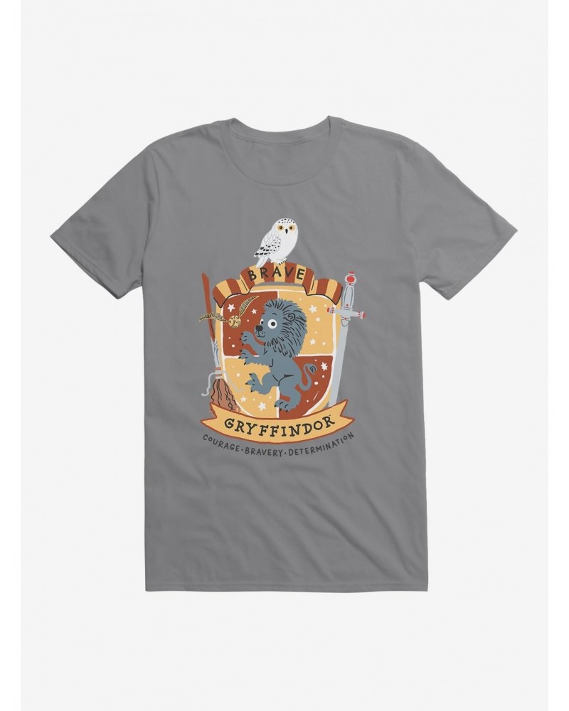 Harry Potter Gryffindor Brave T-Shirt $7.46 T-Shirts