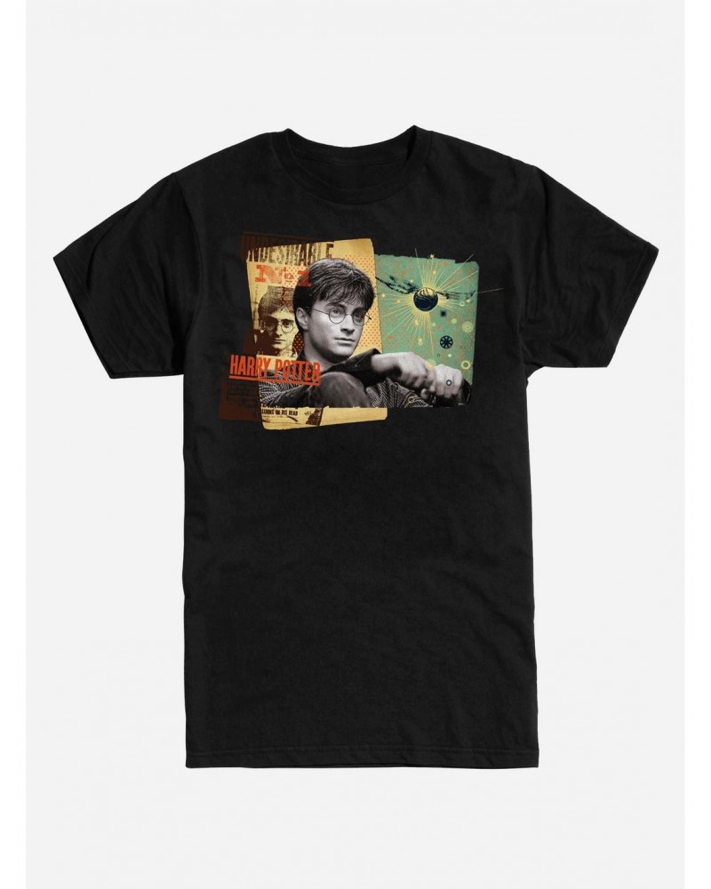 Harry Potter Undesirable Collage T-Shirt $8.41 T-Shirts