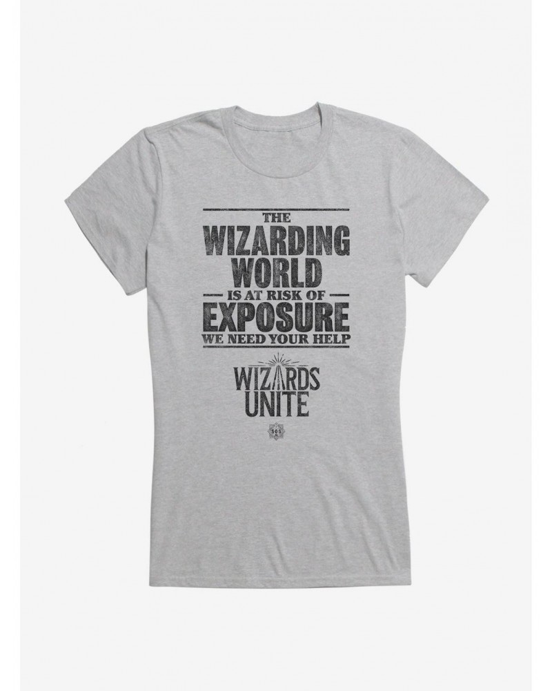 Harry Potter: Wizards Unite We Need Your Help Girls T-Shirt $7.37 T-Shirts