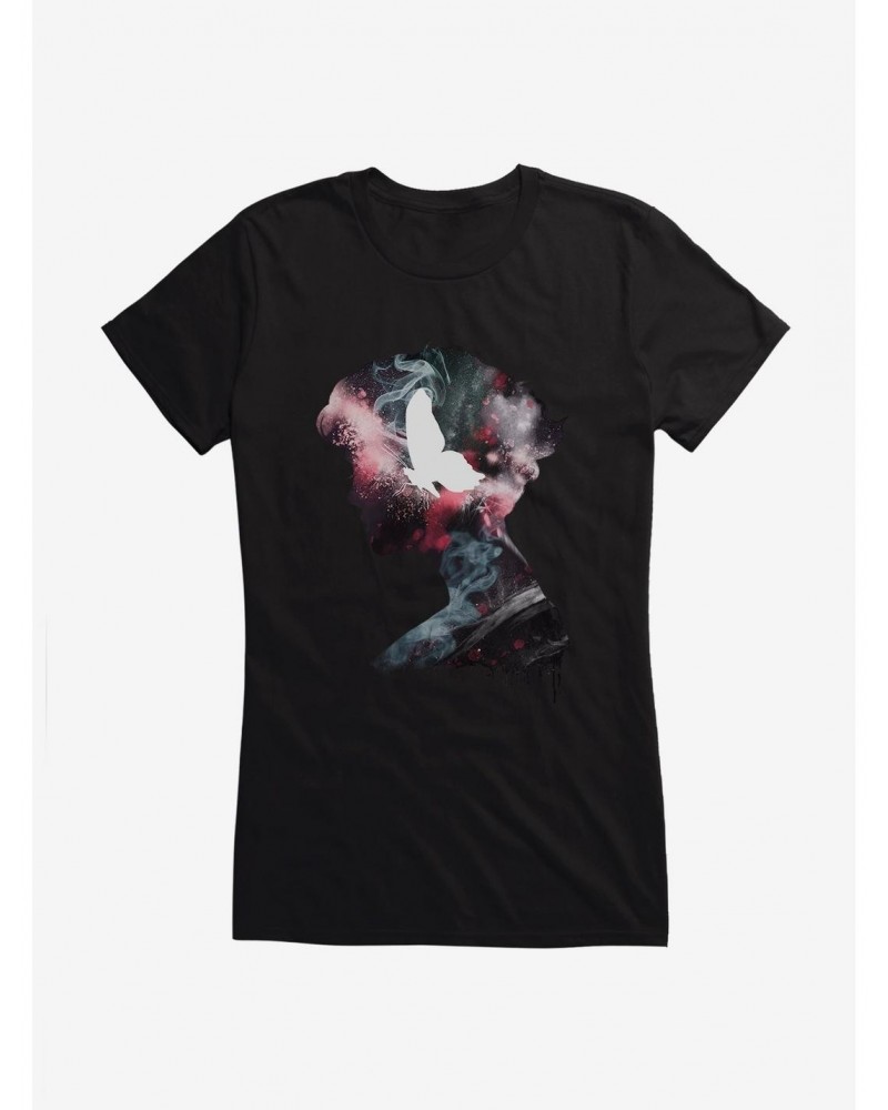 Fantastic Beasts Queenie Sky Silhouette Girls T-Shirt $9.16 T-Shirts