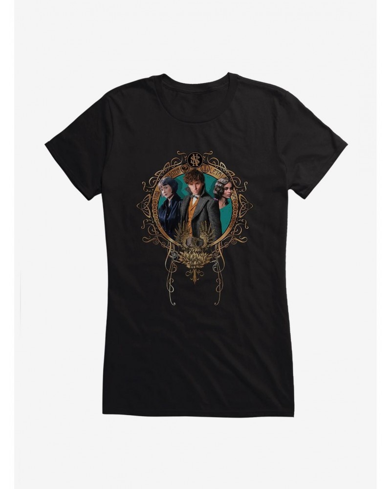 Fantastic Beasts Scamander Goldstein And Lestrange Girls T-Shirt $9.16 T-Shirts