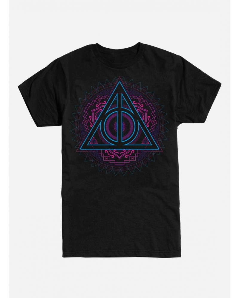 Harry Potter Deathly Hallows Symbol Decal T-Shirt $5.93 T-Shirts