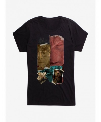 Harry Potter Voldemort and Harry Collage Girls T-Shirt $8.17 T-Shirts