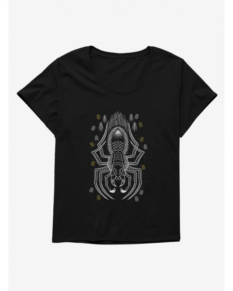 Harry Potter Aragog Simple Art Girls T-Shirt Plus Size $10.64 T-Shirts