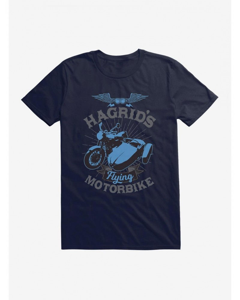 Harry Potter Hagrid's Flying Motorbike Icon T-Shirt $6.50 T-Shirts