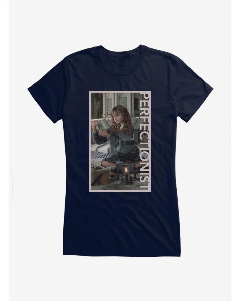 Harry Potter Perfectionist Hermione Girls T-Shirt $9.56 T-Shirts