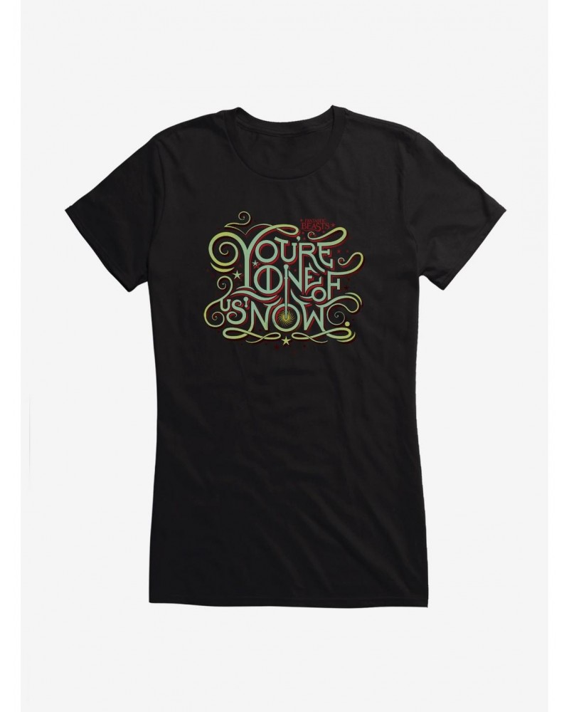 Fantastic Beasts One Of Us Girls T-Shirt $9.36 T-Shirts