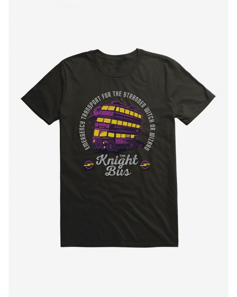 Harry Potter Knight Bus Icon T-Shirt $8.22 T-Shirts