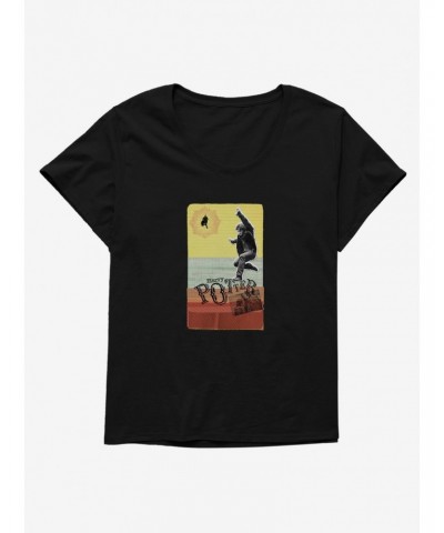 Harry Potter Jump Through Notebook Girls T-Shirt Plus Size $9.02 T-Shirts