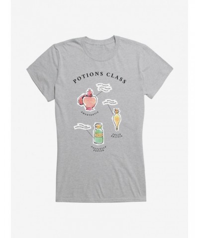 Harry Potter Watercolor Potions Class Girls T-Shirt $7.37 T-Shirts