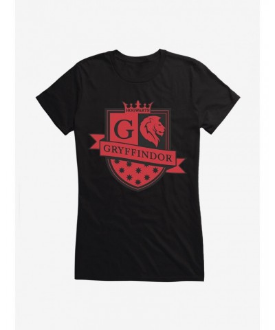 Harry Potter Gryffindor House Crest Girls T-Shirt $6.57 T-Shirts