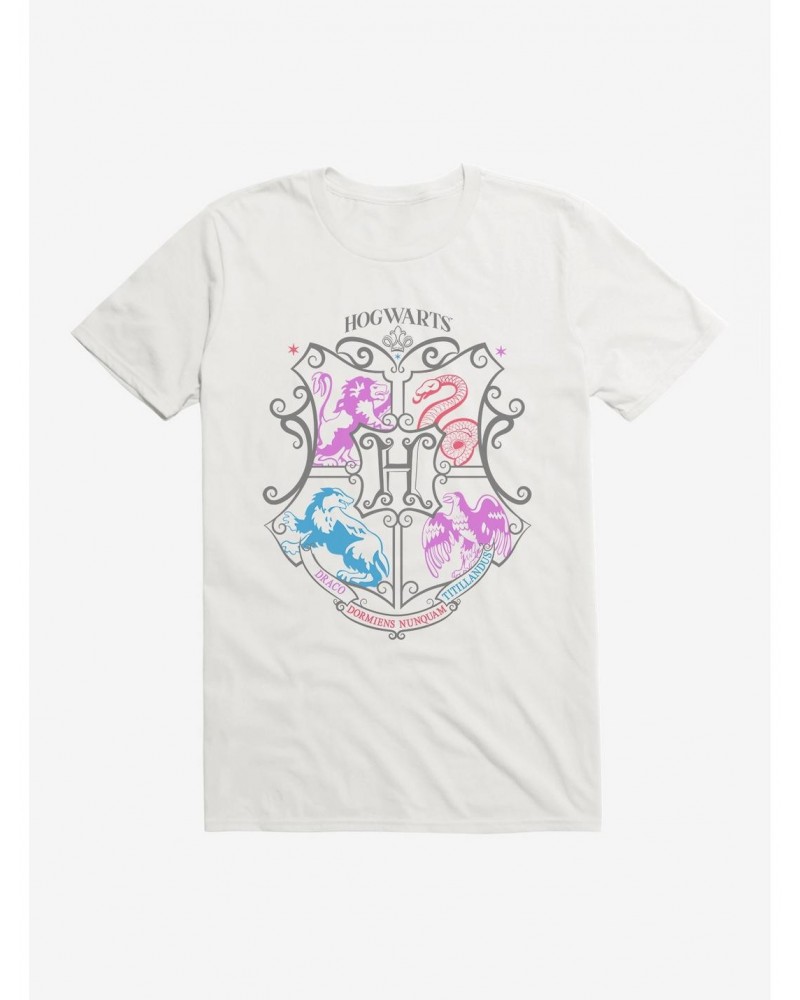 Harry Potter Color Shield Girls T-Shirt $8.03 T-Shirts