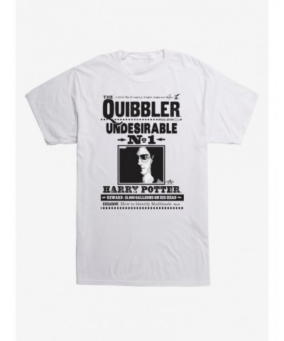 Harry Potter Quibbler Undesirable No. 1 T-Shirt $9.56 T-Shirts