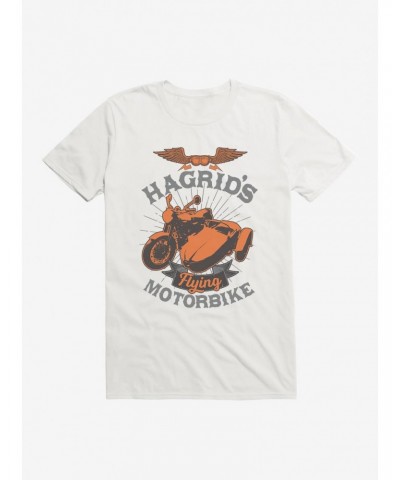 Harry Potter Hagrid's Flying Motorbike Bronze Icon T-Shirt $7.27 T-Shirts