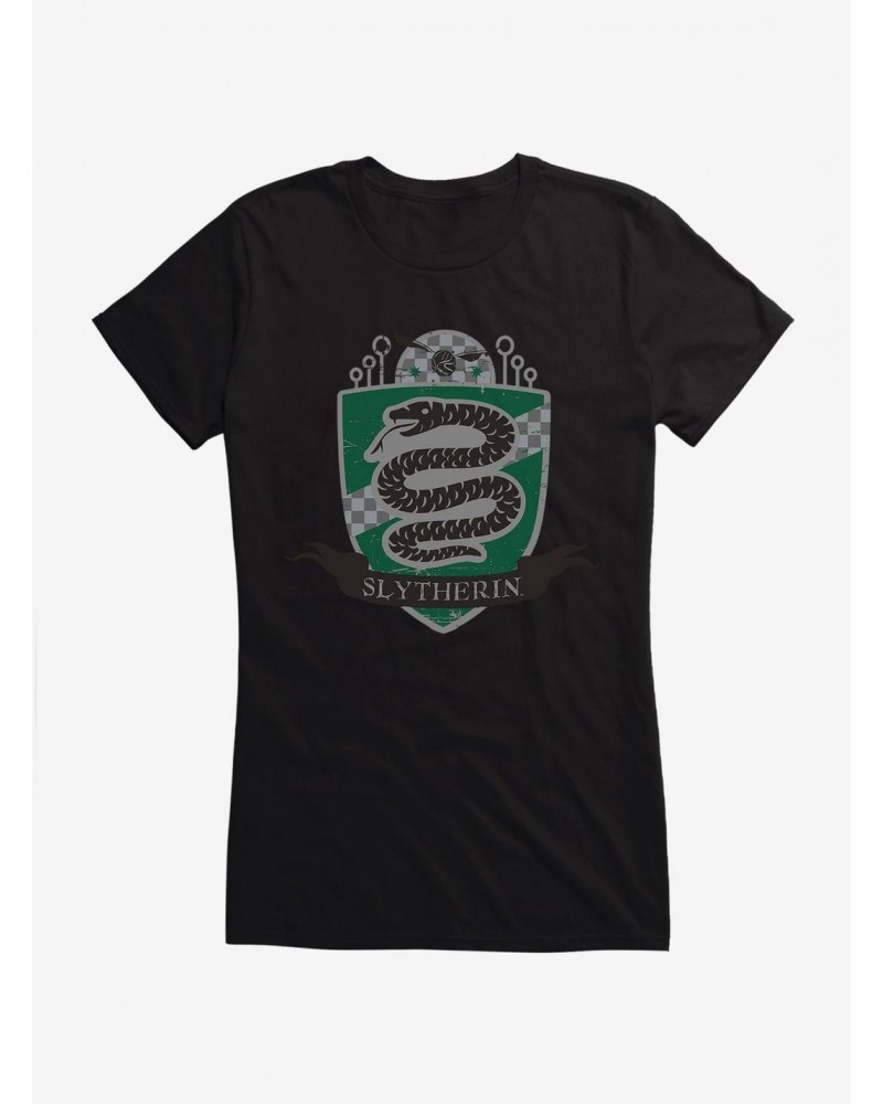 Harry Potter Slytherin Cosplay Girls T-Shirt $8.76 T-Shirts