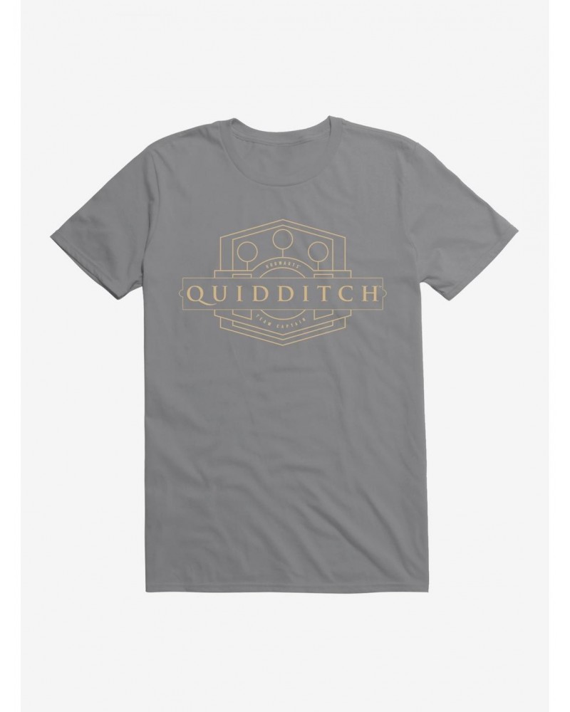 Harry Potter Golden Magic Quidditch Team Captain T-Shirt $6.12 T-Shirts