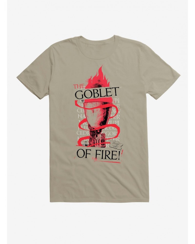 Harry Potter Goblet of Fire Script T-Shirt $6.12 T-Shirts